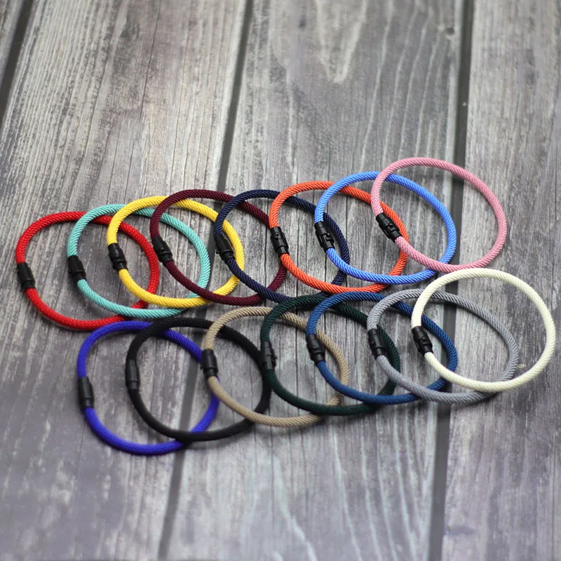 Magnetic Cord Men Bracelet Fashion Jewelry Accessory