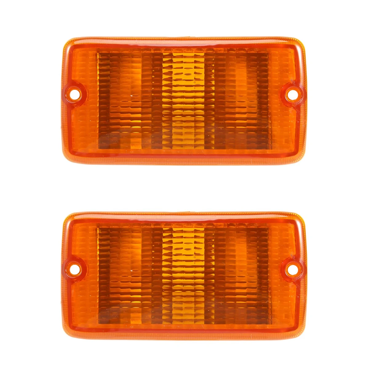 

2Pcs Turn Signal Light for 2001-2006 Jeep Wrangler (TJ) Plastic Lens LH & RH 55156488AB 55156489AB