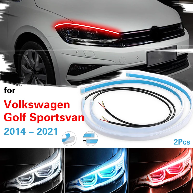 

Налобный фонарь, лампа с указателем поворота для VW Golf Sportsvan 2014-2021
