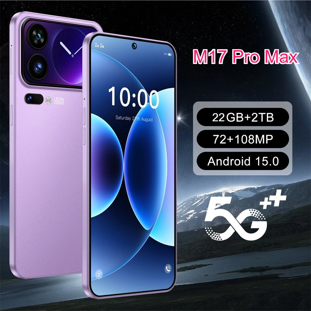 Pellicola Protettiva Antigraffio in Vetro Temperato Senza Polvere per Smartphone M17 Pro Max in Liquidazione