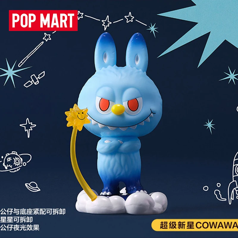 POP MART LABUBU THE MONSTERS Constellation Series Zimomo Anime Action Figure Guess Bag Ornament Figurines Home Decor Desktop