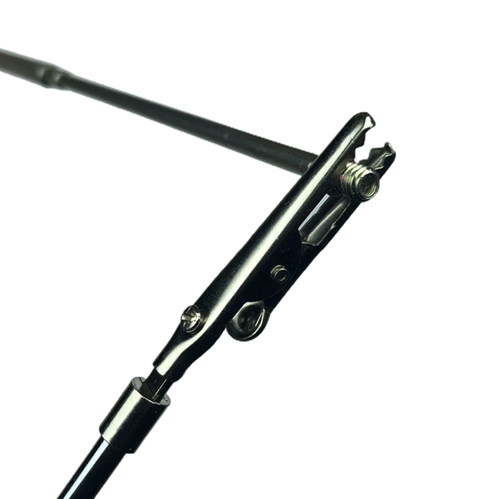 Computer Maintenance Crocodile Clip Pocket Clip 8 Inches Chrome Plating Stainless Steel Telescopic High-quality