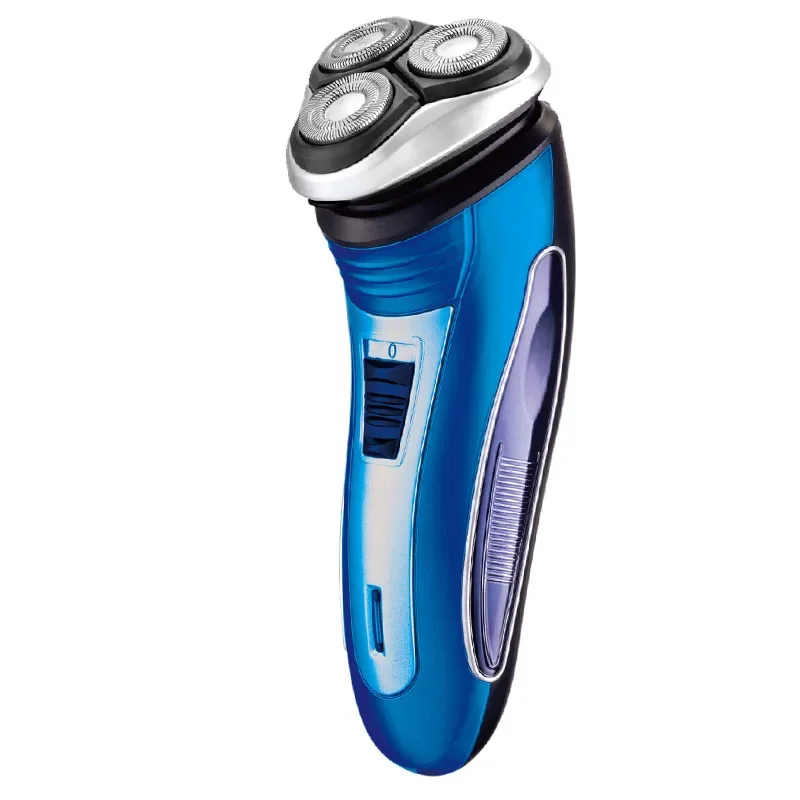 Km-2801 Floating Triple Blade Shaver Electric Razor Men's Rechargeable Beard Trimmer Professional Grooming Tool