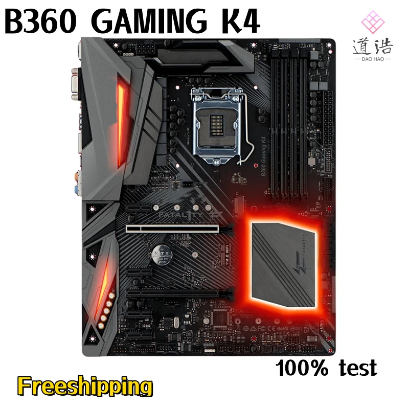 For ASROCK B360 GAMING K4 Motherboard 128GB HDMI PCI-E3.0 M.2 LGA 1151 DDR4 ATX B360 Mainboard 1 S14ac0ca05c574603b73b24cc7657f64fu