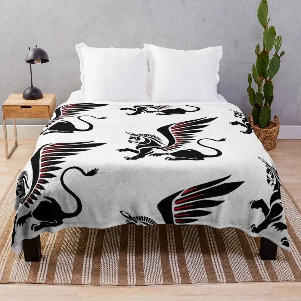 Homa, Coperta Persiana Grifone Flanella Fluffys Grandi Bellissime Coperte Extra Large