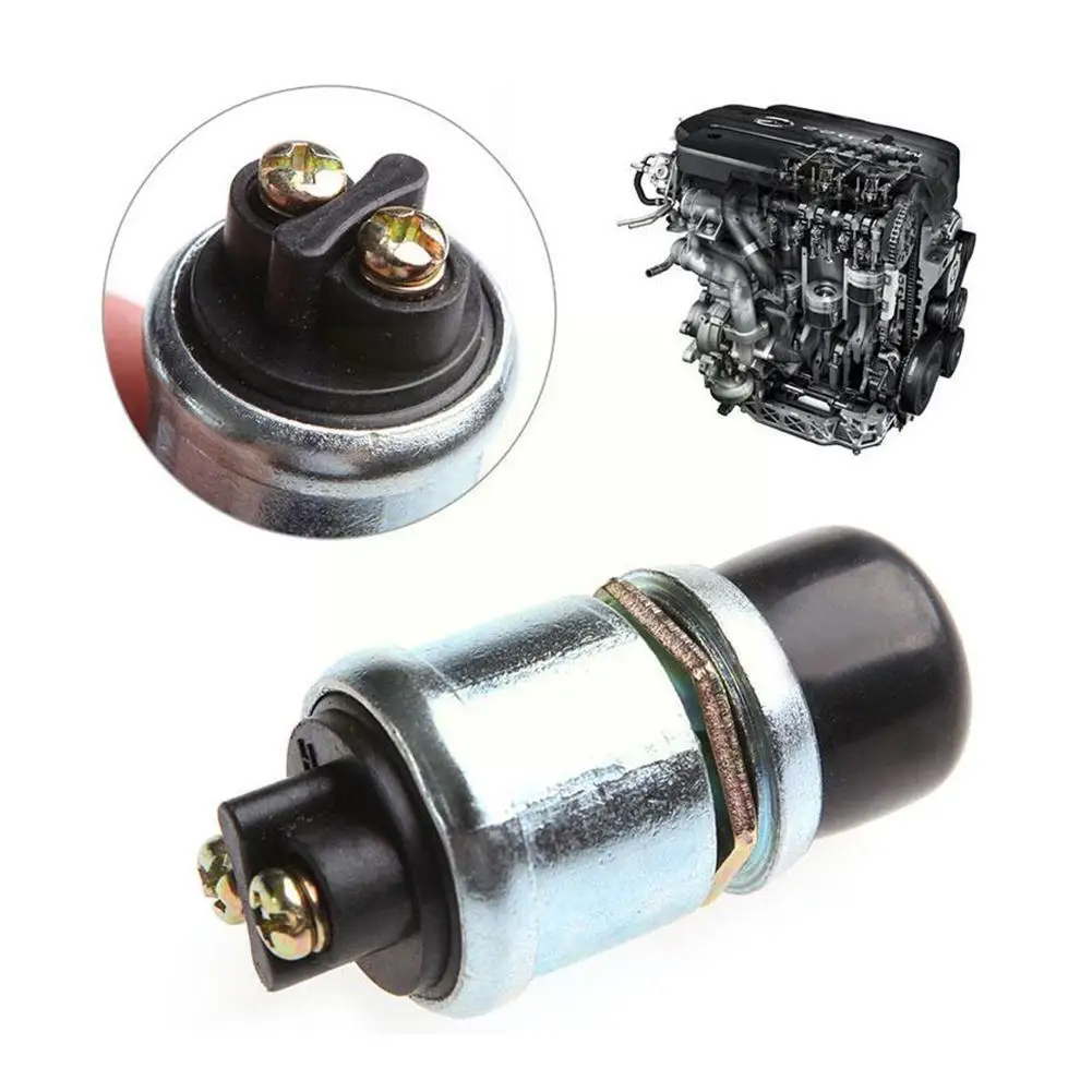 1pc Ignition Starter Switch 60A DC 12V 24V Truck Engine Start Boat Push Waterproof Horn Car Button Switch Replacement Start N4O0 images - 6