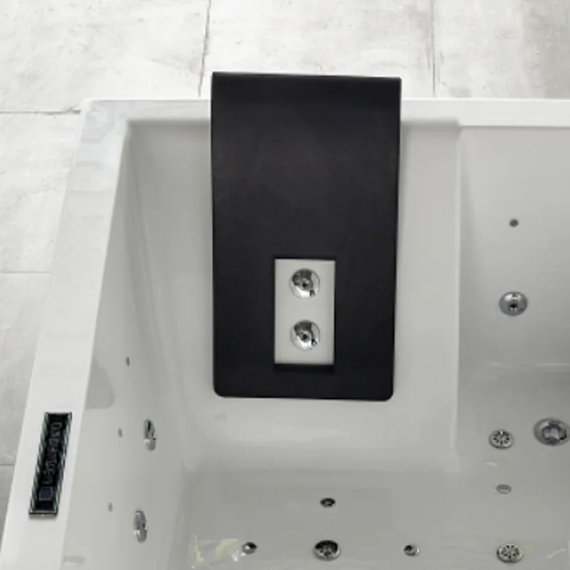 OEM  Massage Bathtub LED Constant Temperature 2 Person Jet Spa bathtubs 4