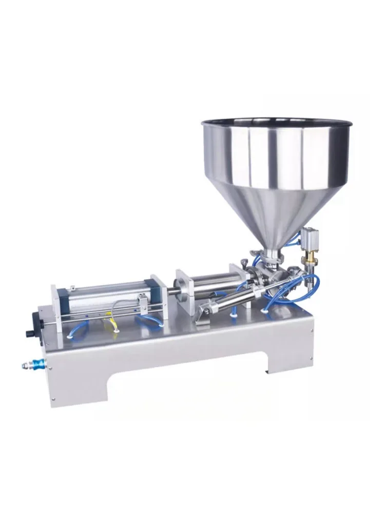 10-300ml Paste filling machine single nozzle filling rotary valve quantitative and packaging equipment