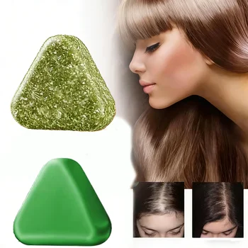 Natural Herbal Shampoo Soap Usman Grass Handmade Soap Hair Nourishing, Oil Control, Refreshing, Fluffy and Soothing Hair Care 6