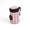 Pet waste bag Checkered pattern Fashionable Easy to carry when going out Waste bag for dog feces Outdoor litter collection bag 5