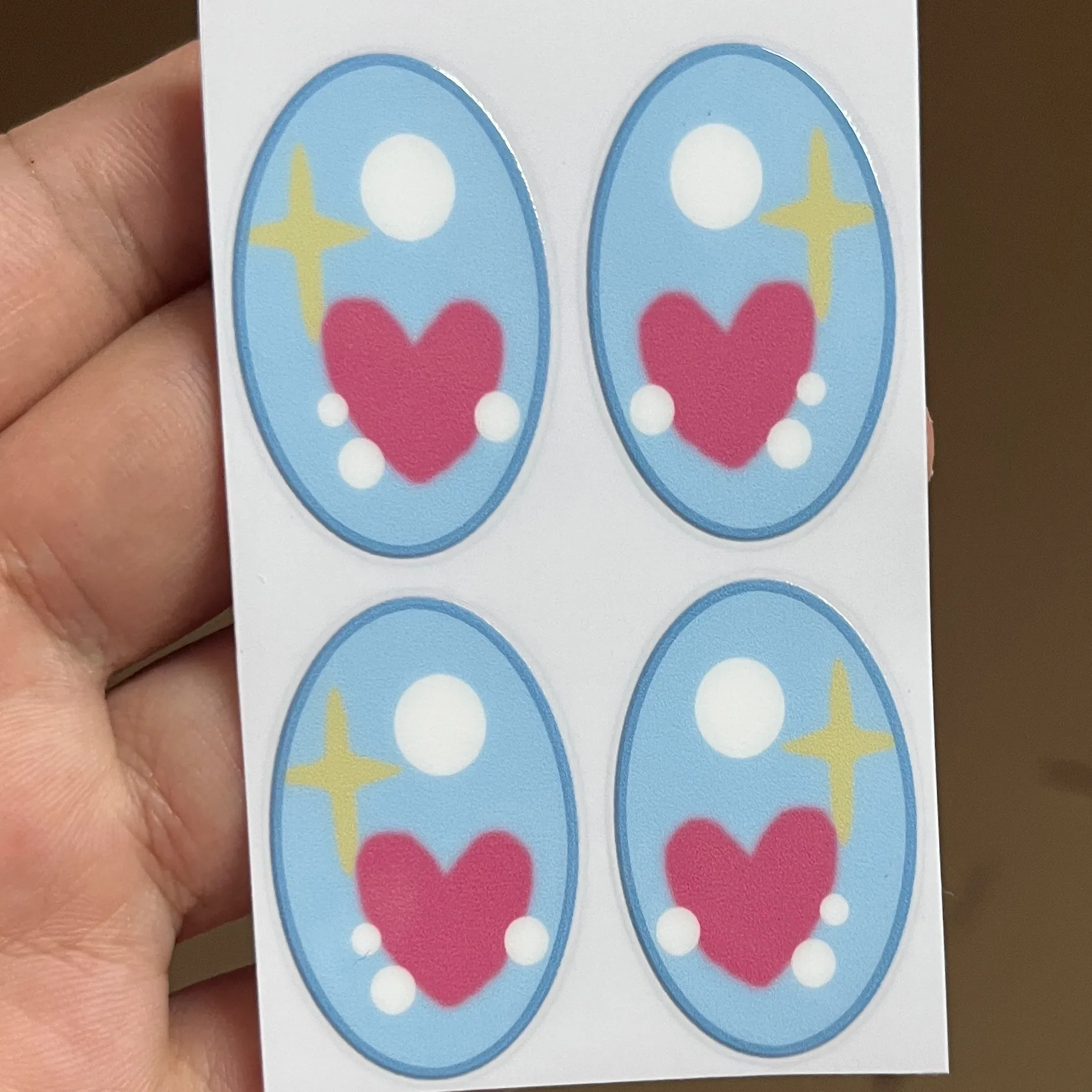 38cm Mokoko Eye Stickers For Labu Eye Makeup Color False Eyelash Customization Gorgeous And Exquisite Periphery Stickers