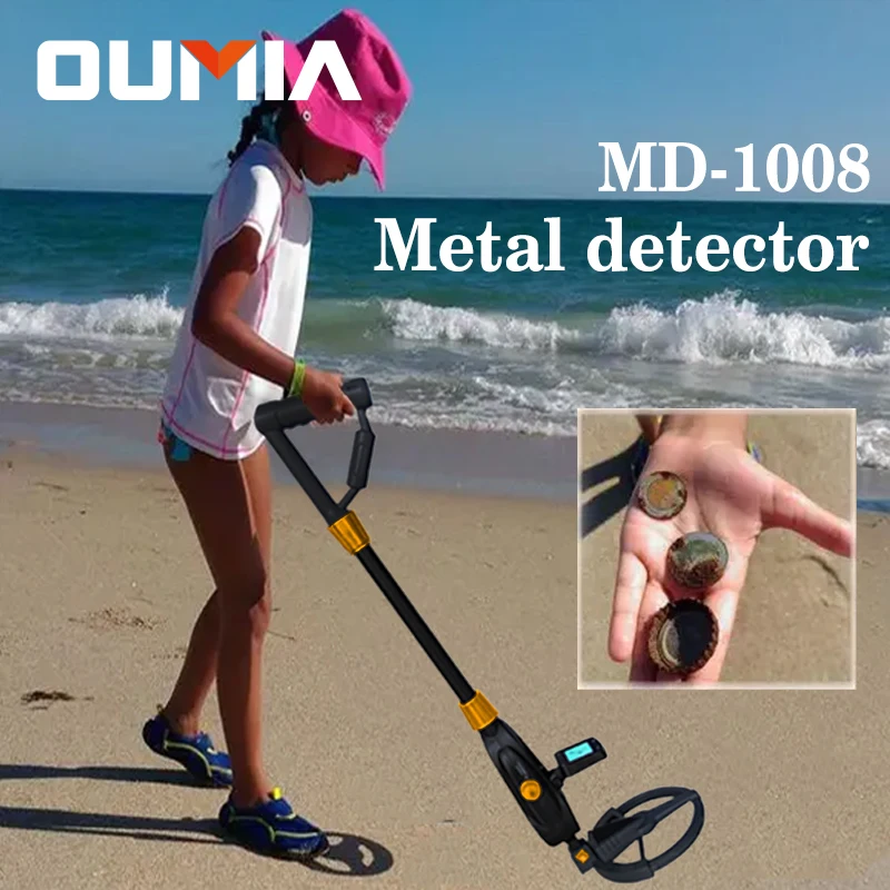 Metal Detector Professional Long Range Depth Super High Sensitivity Finder Searching Jewelry Hunter Detecting for Kids