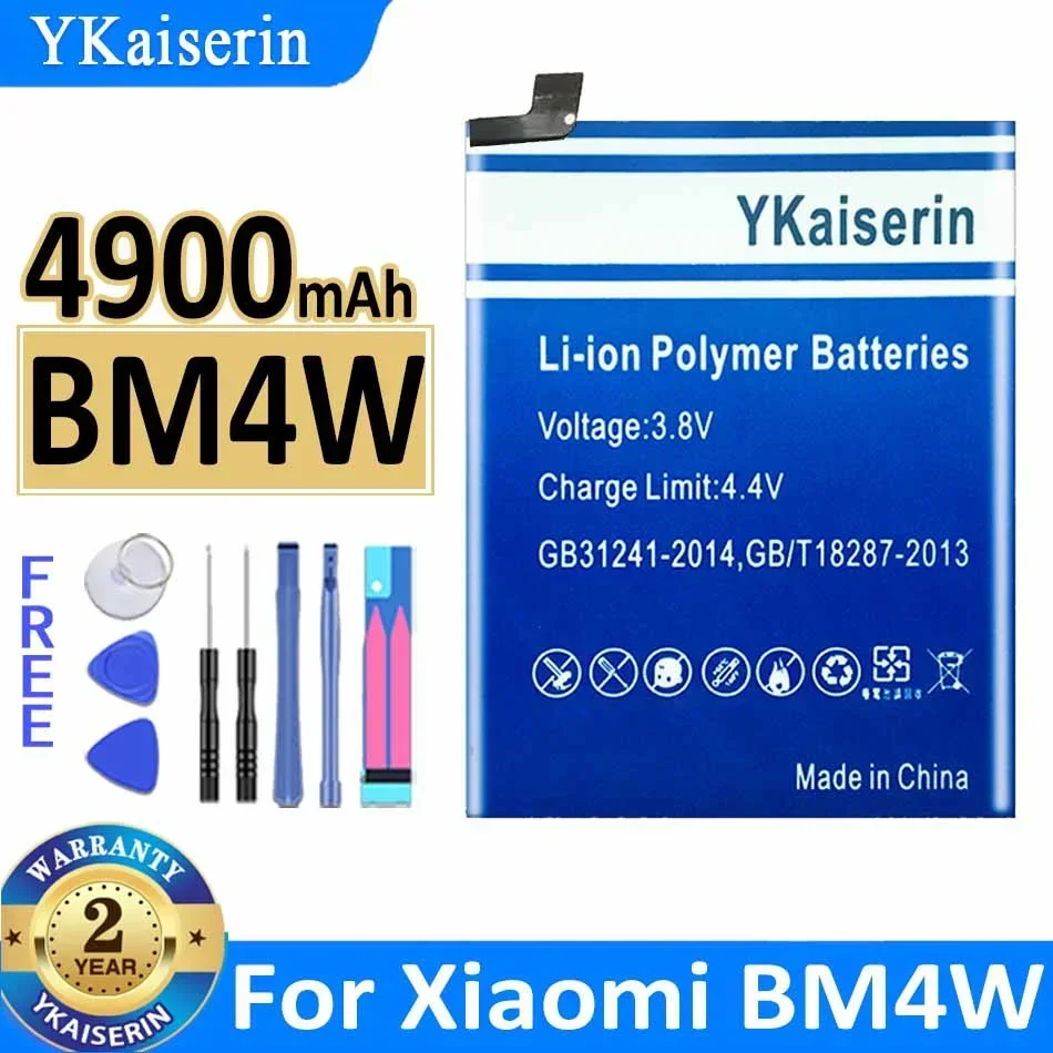 

Аккумулятор ykaisin BM4W BN53 для Xiaomi Redmi note 9 Pro note9 Pro 5G Bateria