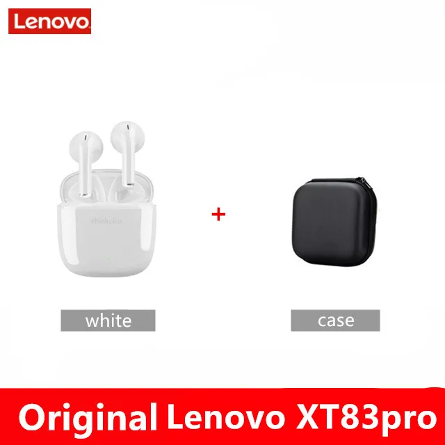 Lenovo XT83 Pro Wireless Bluetooth 5.1 Headphones LED Display Bluetooth Earphones with Dual Mics Touch Control Headsets Earbuds 