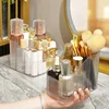Plastic Makeup Bathroom Storage Box Cosmetic Bucket Desktop Make Up Jewelry Storage Case Sundries Table Container Organizer 1