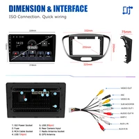 ESSGOO Android 14 pour Hyundai i10 2007–2013 9" CarPlay sans fil Android Auto Écran IPS tactile Navigation GPS Commandes au volant Autoradio Bluetooth WiFi USB FM Lecteur vidéo multimédia Mirror Link Image dans l'image 5
