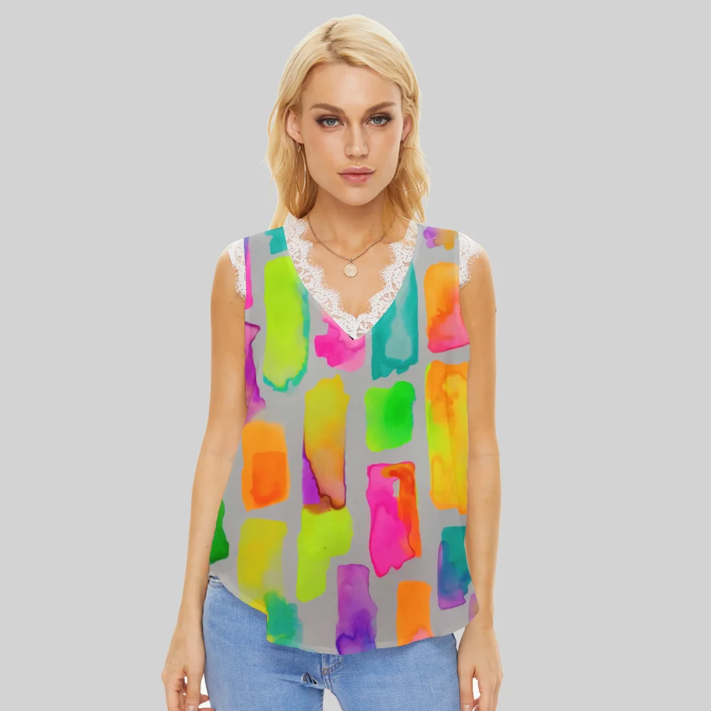 

Women Tops Lady Female Crop Tops Sleeveless T-Shirt Tank Tops Summer Beach Vest Bare Midriff Summer Fashion Clothes