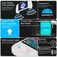 ANBERNIC RG557 Handheld Games Console 5.48" AMOLED RG 557 Android 5500mAh Video Game Player Support DP WiFi AI Bluetooth RixelHK - Image 6