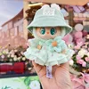 Cute Mini Plush Doll'S Clothes Outfit Accessories For Korea Kpop Exo Labubu II Idol Dolls Wrinkle dress Clothing 2