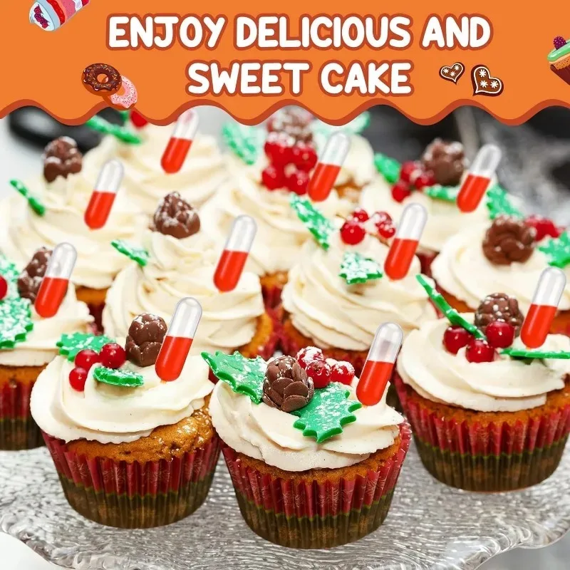 Mini Dropper Disposable Jam Dropper for Cupcake 4ml Sauce Squeeze Transfer Pipettes Dessert Stuffed Cake Decor 50/200Pcs