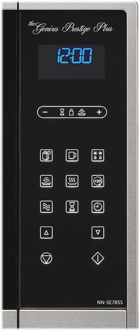 1.6 Cu. Ft. Built-In/Countertop Cyclonic Wave Microwave Oven W/Inverter Technology Stainless Steel Desktop Microwave Oven 3
