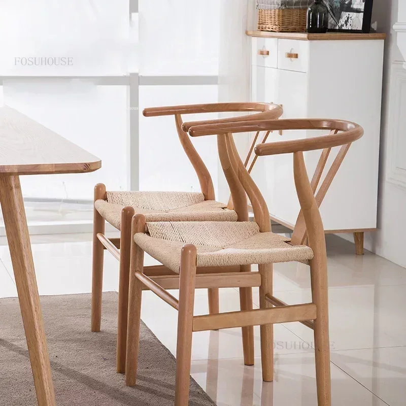 Nordic Solid Wood Dining Chair