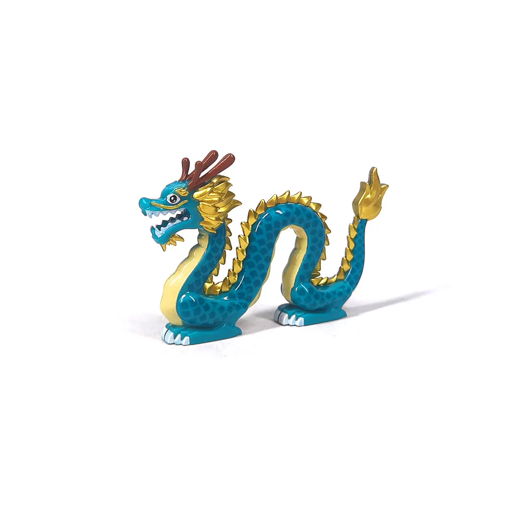Medieval Animal Toy Building Block Set - Decorative Knight War Collection