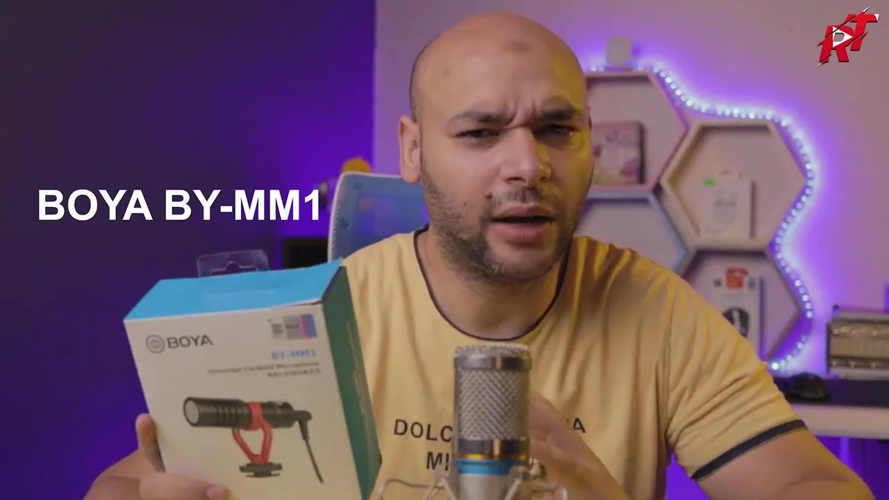 Boya by-mm1 on-camera shotgun microfoon voor iphone, android smartphones, dslr camera's camcorders - batterijvrije camera microfoon vlog videomicrofoon