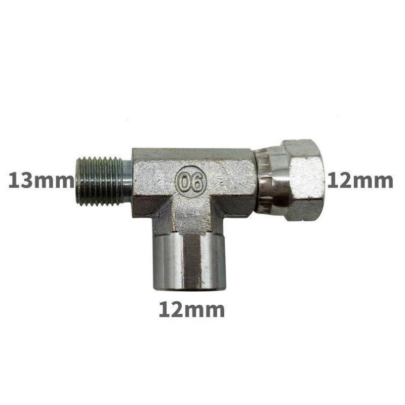 High Pressure Airless Sprayer Tee Joint Pressure Gauge Universal Sprayer Accesso