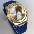 Gold set-blue strap