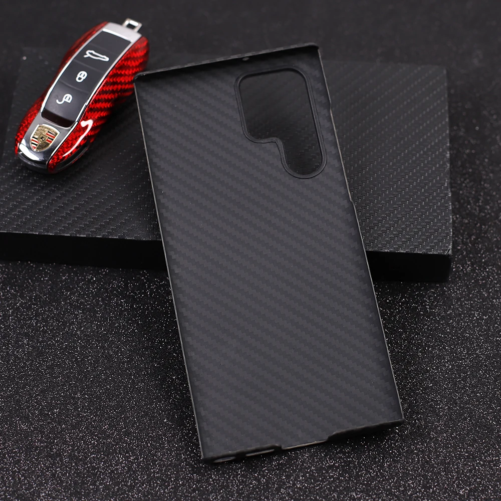 YTF-Carbon Carbon fiber phone case For Samsung Galaxy S22 Ultra Aramid fiber Anti-fall busines cover Galaxy S22 s22 ultra case