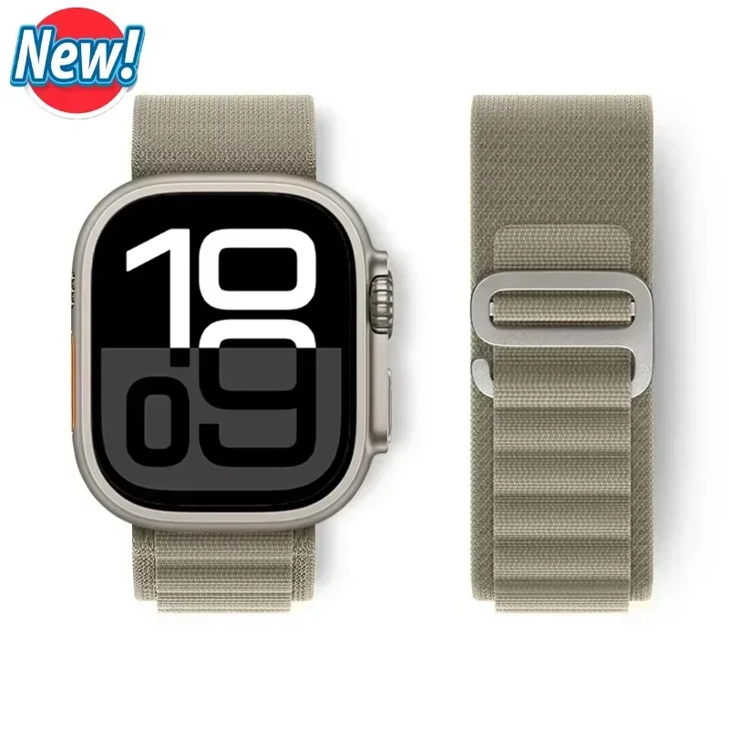 Alpine Loop für Apple Watch Ultra 2 Band 49 mm 46 mm 45 mm 44 mm 40 41 mm 42 mm Armband Correa iWatch Serie 10 SE 9 8 7 6 5 4 Armbänder – Detail 18