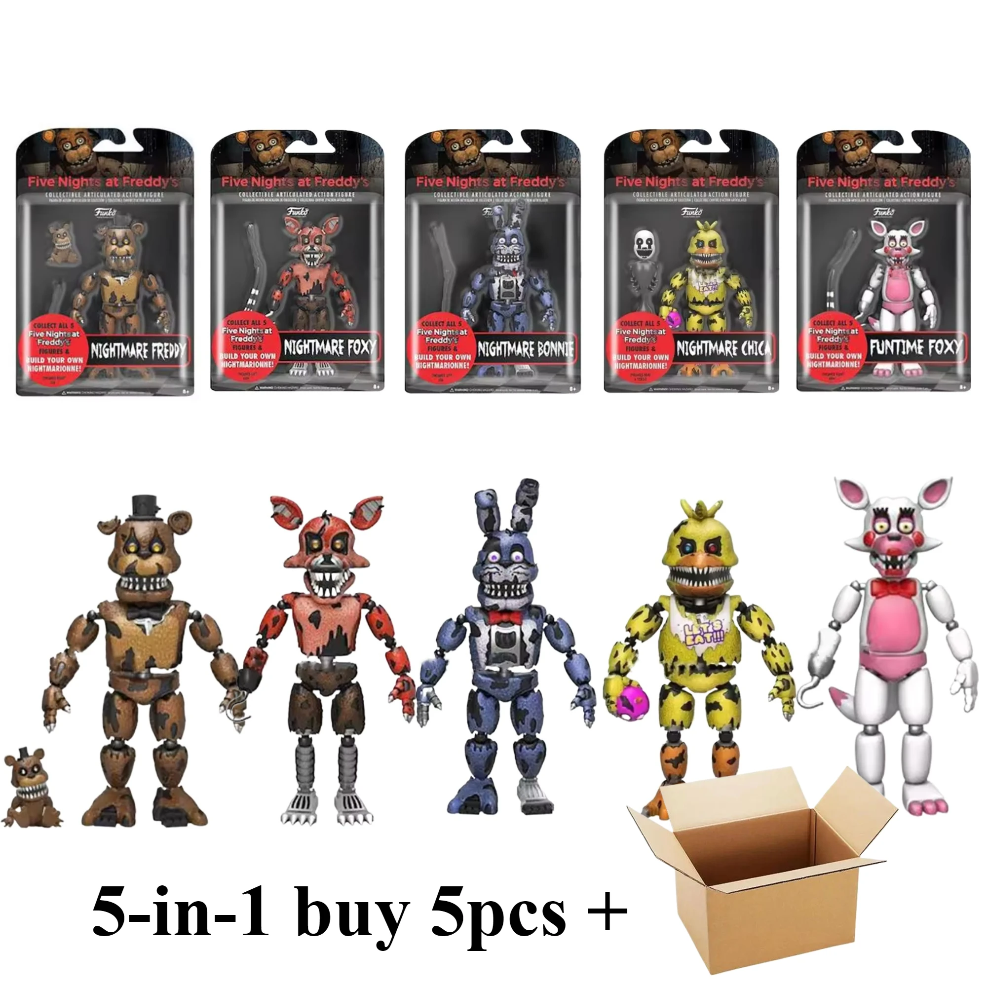 Freddy's Midnight Bear Harem: Articulated Game Peripheral Figurine