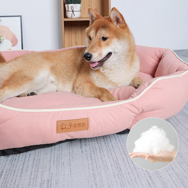 Large Dog Bed for Cats All Seasons Dog Pad Summer Sleeping Puppy Bed for French Bulldog Teedy Cooling Cat Bed for Small Dog Pet 4