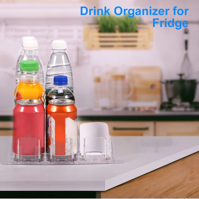 Transparent Refrigerator Organizer  Beverage Soda Drink Organizer -  Refrigerator - Aliexpress