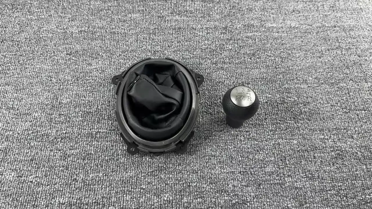 Collare della custodia della copertura del bagagliaio del pomello del cambio della leva del cambio manuale per auto a 5 velocà per Honda F/Jazz 2009- 2015  34