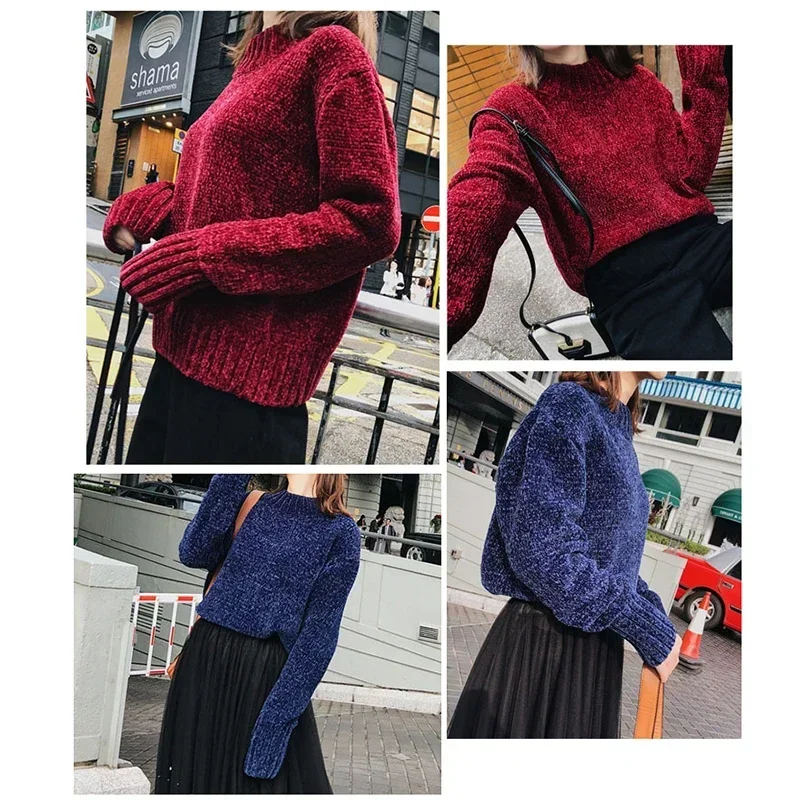 2pcs X95g Knit Yarn Velvet Yarn Polyester Thick Yarn for Knitting Estambre Para Tejer 5