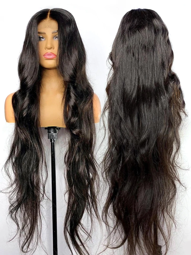 30 40 Inch Body Wave Lace Front Human Hair Wigs For Women Brazilian 13x4 Lace Frontal Wig Human Hair PrePlucked Lace Closure Wig 1