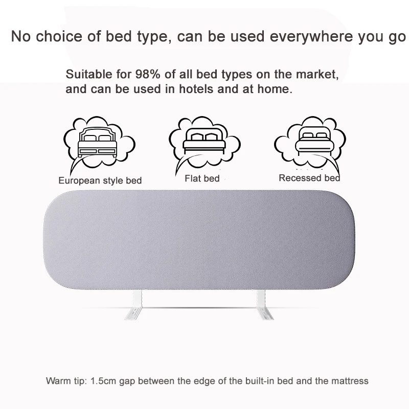Portable Baby Bed Railing Guard Height Adjustable Safety Bed Fence Children's Crib Rail Kids Protection Barrier 0.8/1.2/1.5M