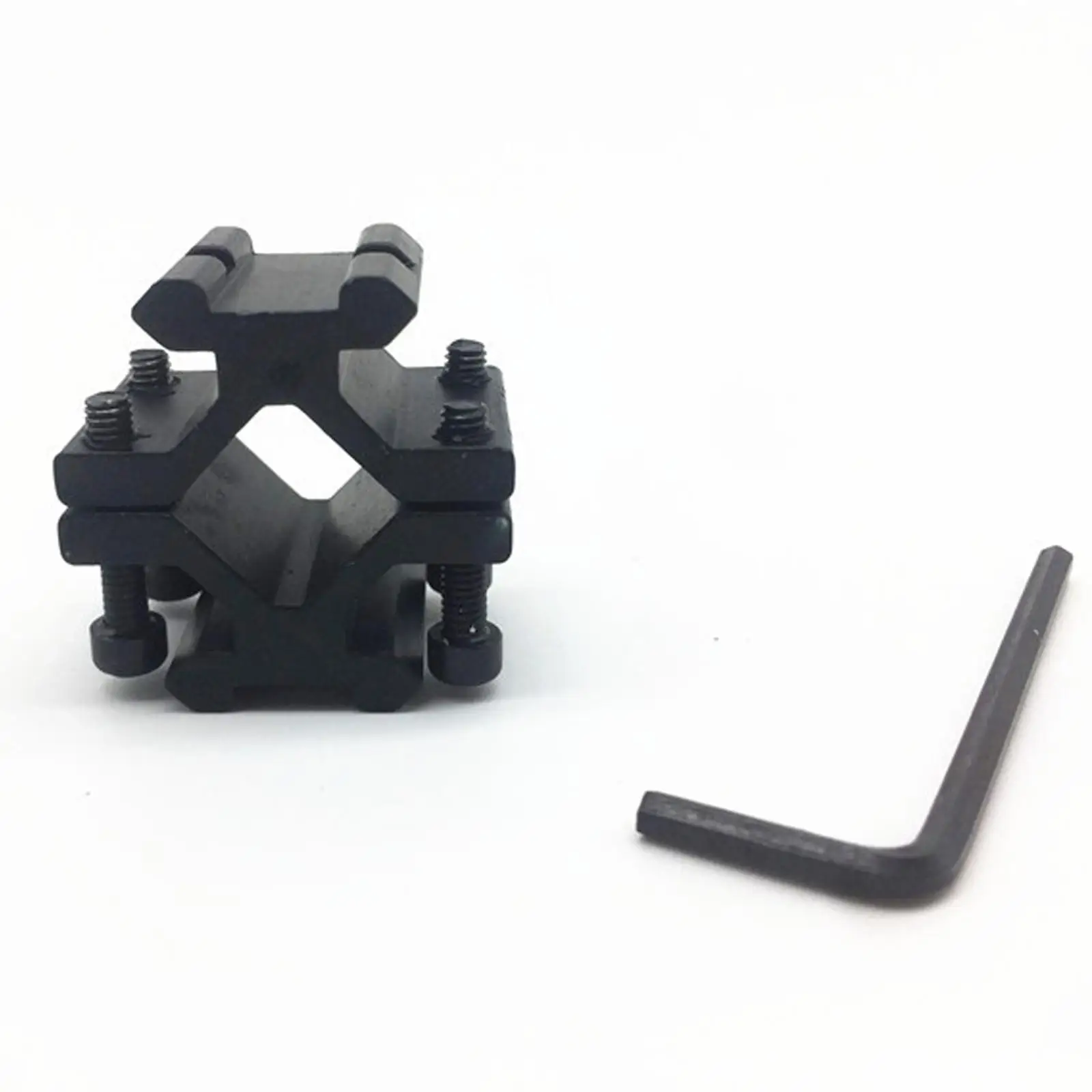 Tactical Adjustable Universal Rail 1 PCS 20mm Rail Barrel Mount Picatinny Weaver Scope Flashlight Sight Torch Clip