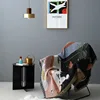 New Sofa Towel Colorful Fantasy Space Jacquard Cartoon Tapestry Wall Hanging Woven Throw Blanket for Benches or Floors 3