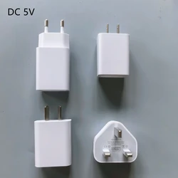 Universal USB Charger with Multiple Plug Options - DC 5V 1A/1.5A AC/DC Power Adapter - UK Plug