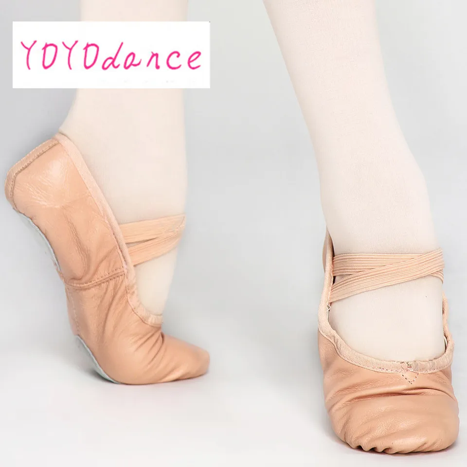 Sale Full Sole and Splite Shoe Women Kids Leather Ballet Shoes Wholesale AliExpress