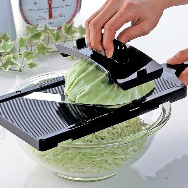 Vegetable Grater Salad Shavings Slicing Artifact Round Cabbage Purple Cabbage Shredded Special Planer Vegetable Cutter Gadgets