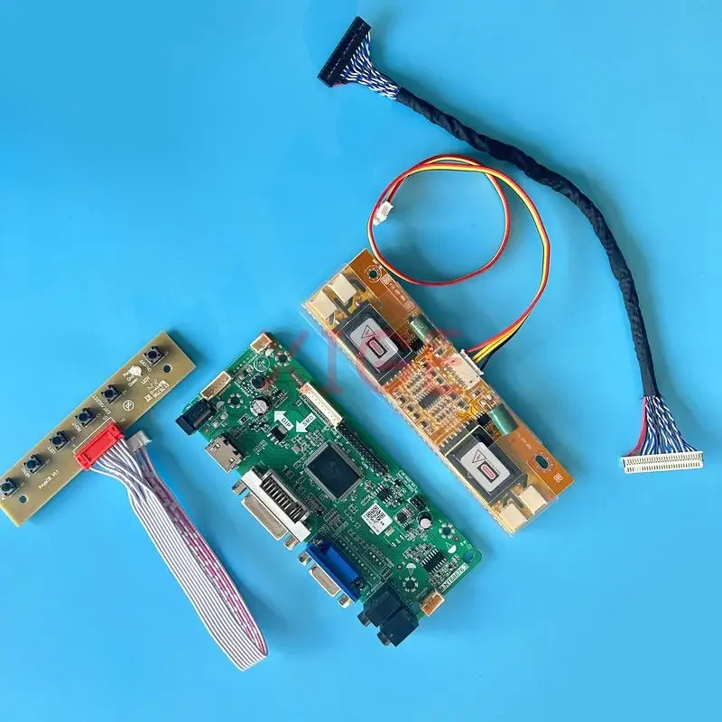 

For HT190WG1 LM190WX1 LTM190M2 M190PW01 Controller Driver Board HDMI-Compatible Kit LVDS-30Pin LCD Matrix DVI VGA 4CCFL 1440*900