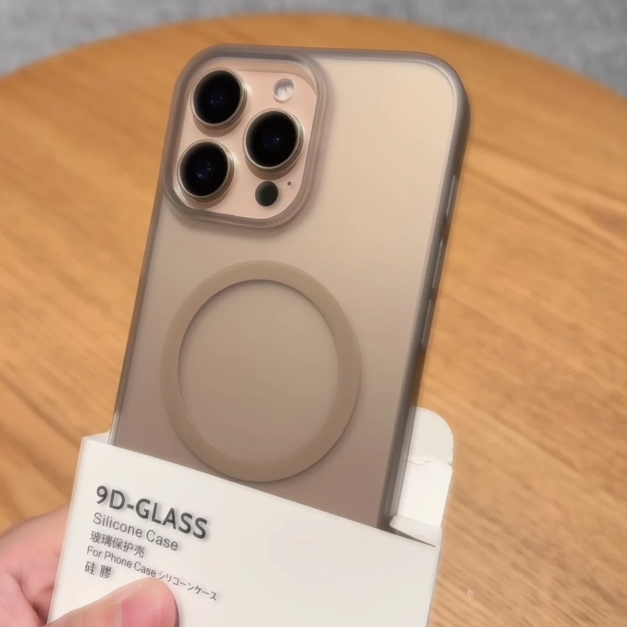 Ultra-Thin Translucent Magnetic Matte Shockproof Bumper Case