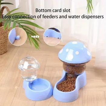 Mushroom Automatic Pet Feeder & Water Dispenser - Image 4