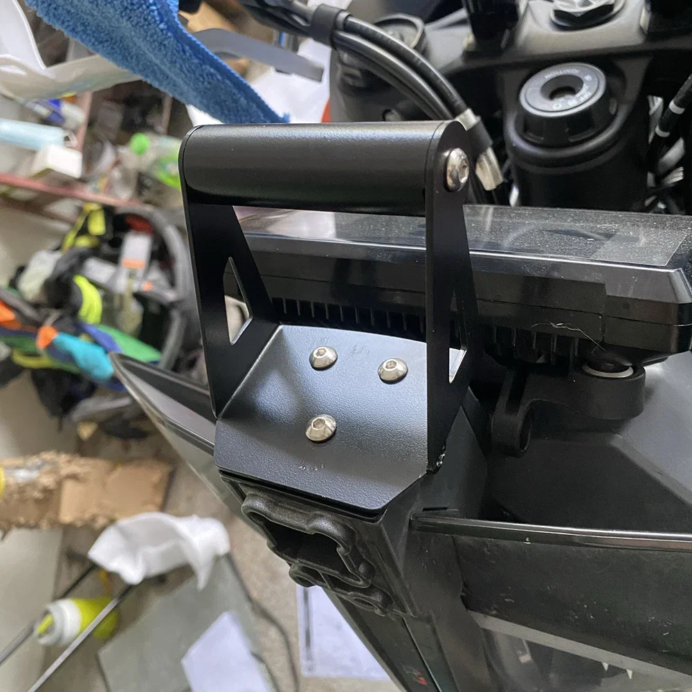 Support Téléphone Pare-brise Support GPS Moto KIMISS - Compatible KTM 790 Adventure/R/ADV 2019-2021 Support Moto GPS