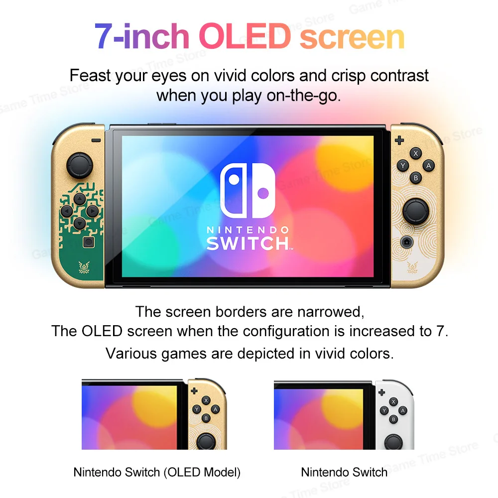Nintendo Switch OLED The Legend of Zelda : Tears of the Kingdom Video Game Console Limited Edition 100% Original video game console game console