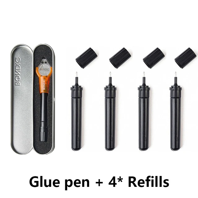 Bondic Liquid Glue With Flashlight UV Strong Quick Repair Glue Tool Plastic  Metal Wood Products Welding Glass Glue Pen